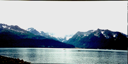 Resurrection Bay in Seward, AK